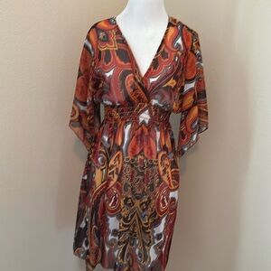 Brown Beach cover-up